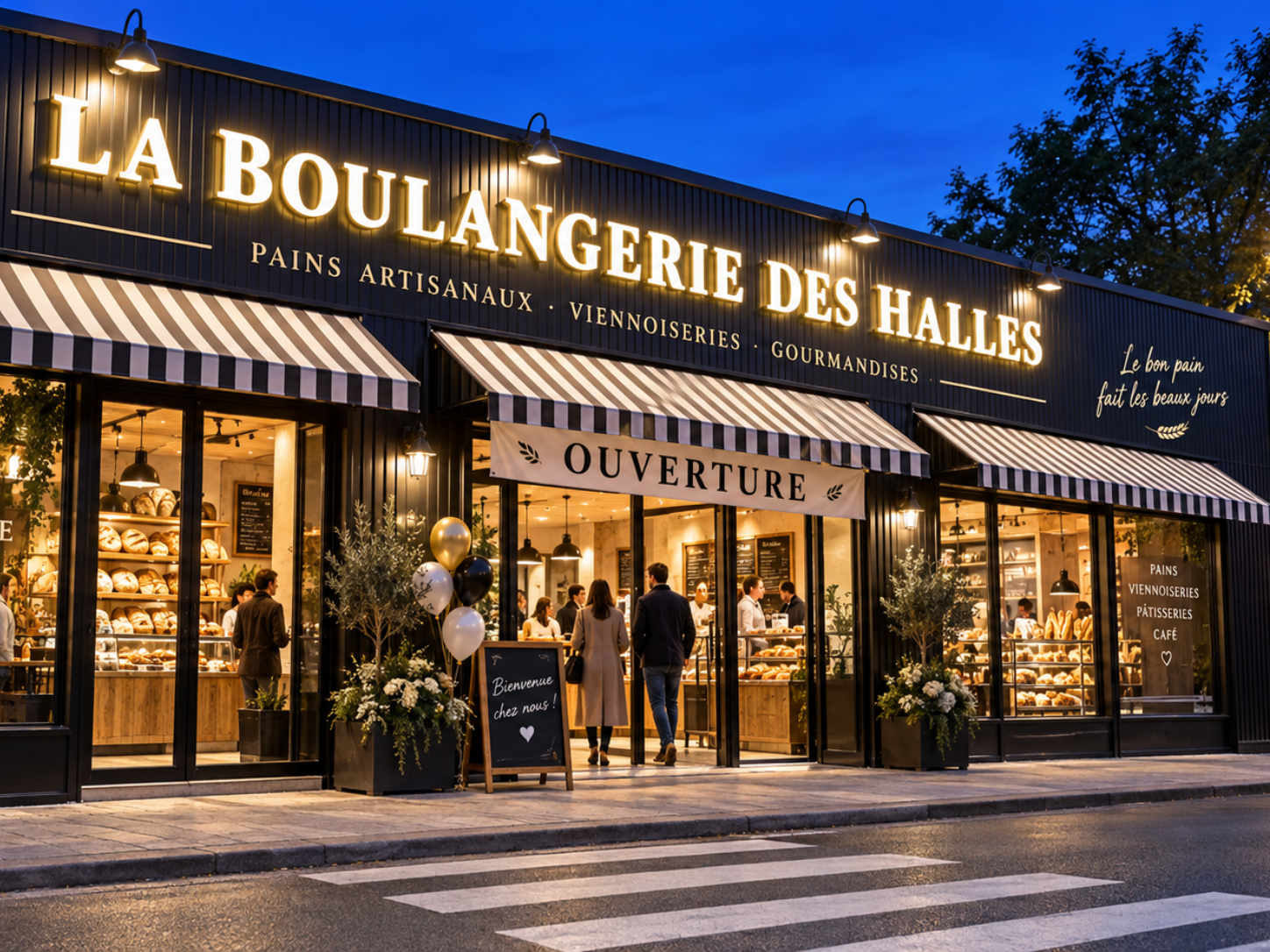 Ouverture boulangerie