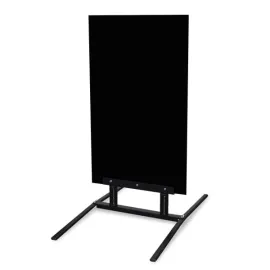 etal-shops.com - Stop Trottoir noir MINI en Dibond 67x97x115 cm