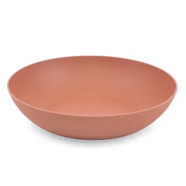 etal-shops.com - Assiette creuse en PLA rose 20,3x4,8 cm