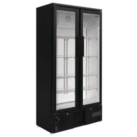 etal-shops.com - Arrière bar vertical 490 L 2 portes battantes - Polar