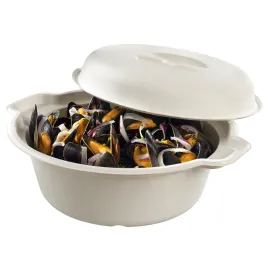 etal-shops.com - COCOTTE EN PULPE DE CANNE 1700 ML + COUVERCLE