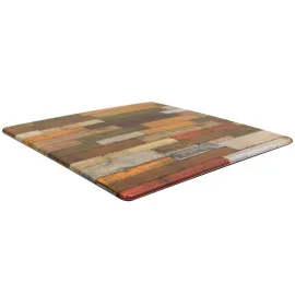 etal-shops.com - Plateau de table Topalit Smart Line 70x70, Couleur: PLANCHA ROUGE