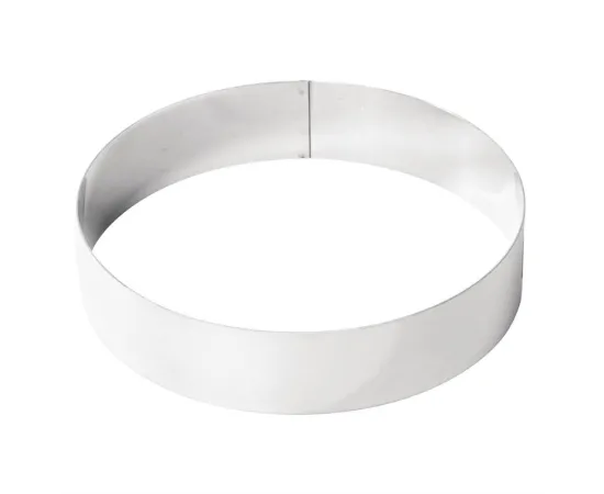 etal-shops.com - Cercle à mousse inox 200 x 45mm - De Buyer