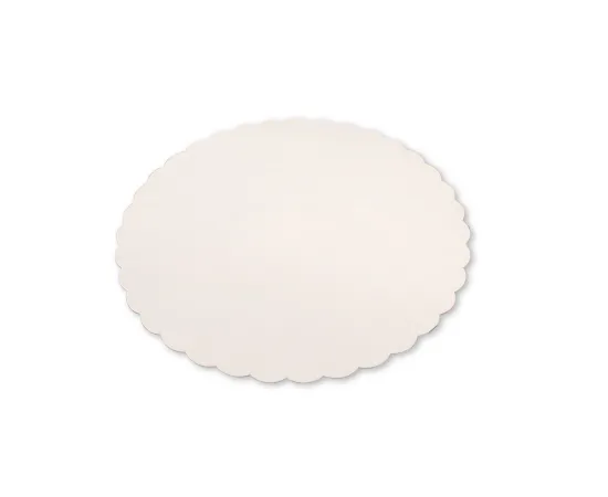 etal-shops.com - Rond Festonné Blanc Ø35cm