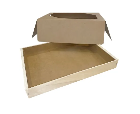 etal-shops.com - Fond & Couvercle fenêtre Carton Pour Kagette 12/40