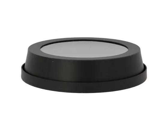 etal-shops.com - Cloche à fromage noire avec fenetre pvc Ø26