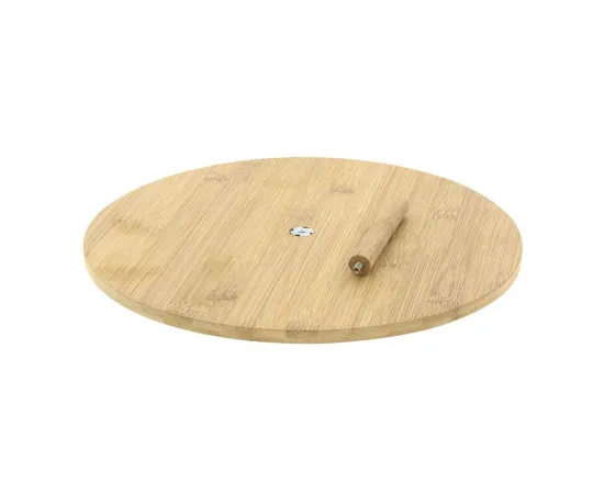 etal-shops.com - Plateau fromage bambou serviteur rond Ø28