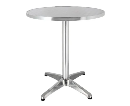 etal-shops.com - Table aluminium Bruxelles Ø60