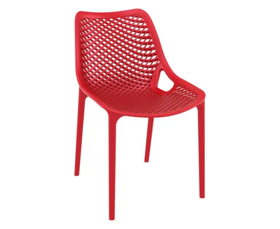 etal-shops.com - Chaise de restaurant exterieure Air, Couleur: Rouge