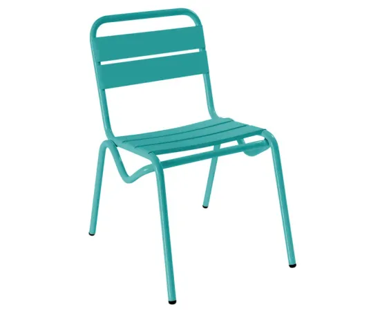 etal-shops.com - Chaise aluminium Avignon, Couleur: BLEU