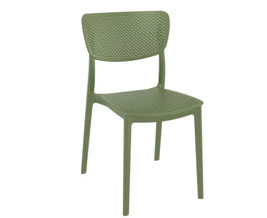 etal-shops.com - CHAISE LUCY, Couleur: VERT OLIVE