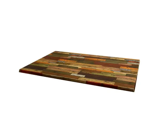 etal-shops.com - Plateau de table Werzalit 110x70, Couleur: PLANCHA ROT