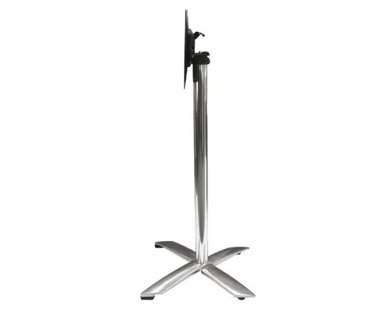 etal-shops.com - Pied de table mange debout rabattable aluminium Ugine