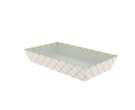 etal-shops.com - Corbeille carton rectangle Baroque 36x27