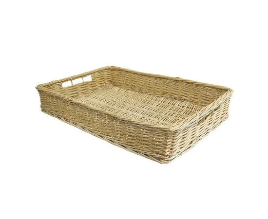 etal-shops.com - Corbeille manne osier rectangle Basket 61x41