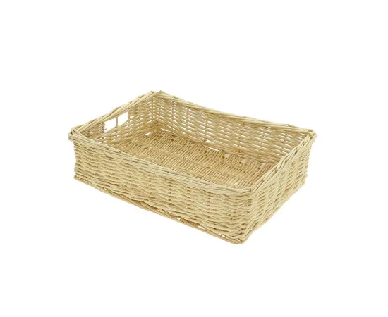 etal-shops.com - Corbeille manne osier rectangle Basket 40x30