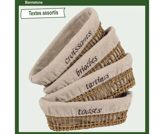 etal-shops.com - Banneton broderies assorties F.33 X P.16 X Ht 10