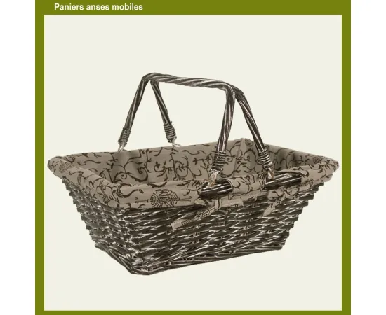 etal-shops.com - Panier anses mobiles F.40 X P.29 X Ht 15-28