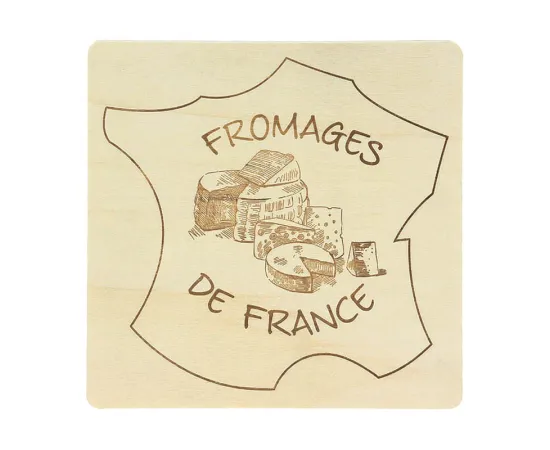 etal-shops.com - Plateau à fromage bois carré Bosco 25x25