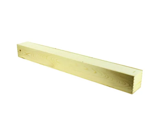 etal-shops.com - Boite rectangle bois 3 compartiments 100cm