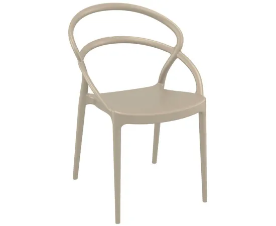 etal-shops.com - Chaise terrasse Toulon, Couleur: TAUPE