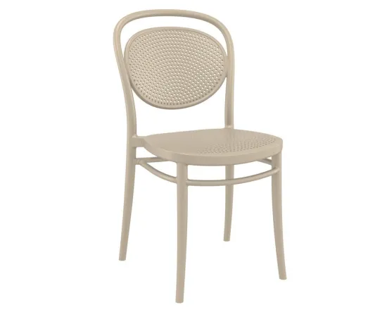 etal-shops.com - Chaise terrasse de restaurant Venise, Couleur: TAUPE