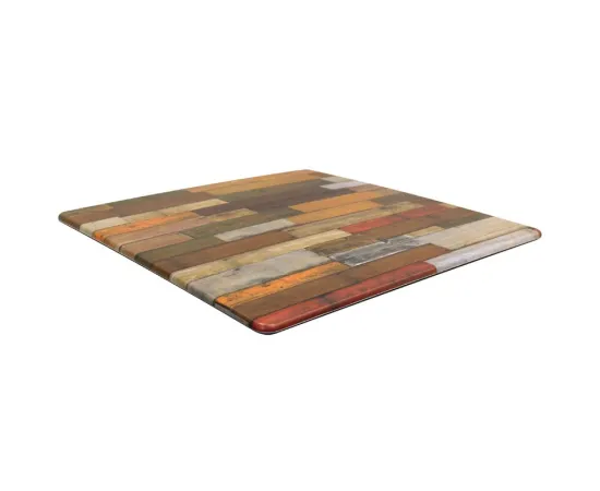 etal-shops.com - Plateau de table Topalit Smart Line 70x70, Couleur: PLANCHA ROUGE