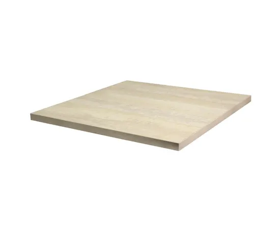 etal-shops.com - Plateau de table carré Tavola 60x60, Couleur: TRAVALANO BLANC