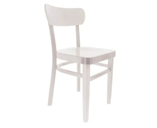 etal-shops.com - Chaise restaurant bois Bastia, Couleur: Blanc