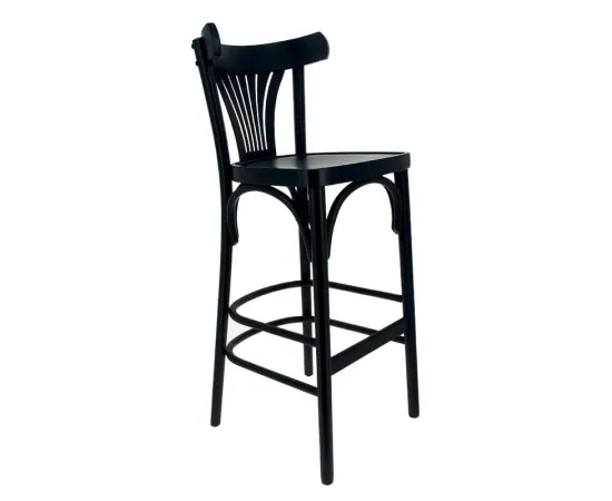 etal-shops.com - Chaise haute bois New Orleans, Couleur: NOIR