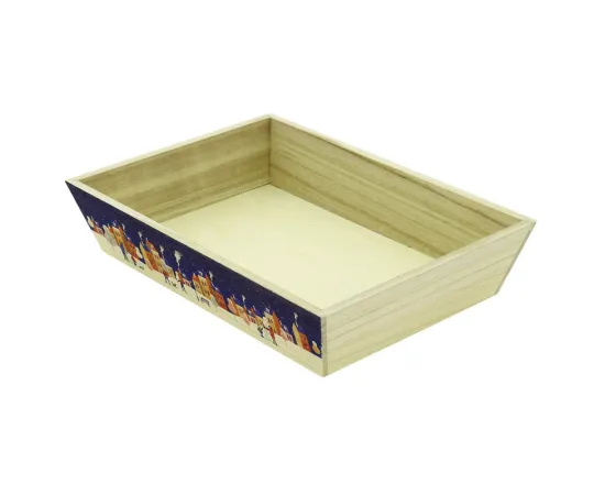 etal-shops.com - CORBEILLE RECTANGLE BOIS NEIGE MM