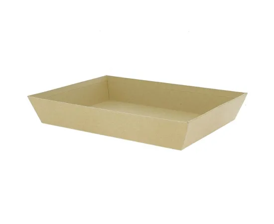 etal-shops.com - Corbeille carton rectangle Kraft 36x27