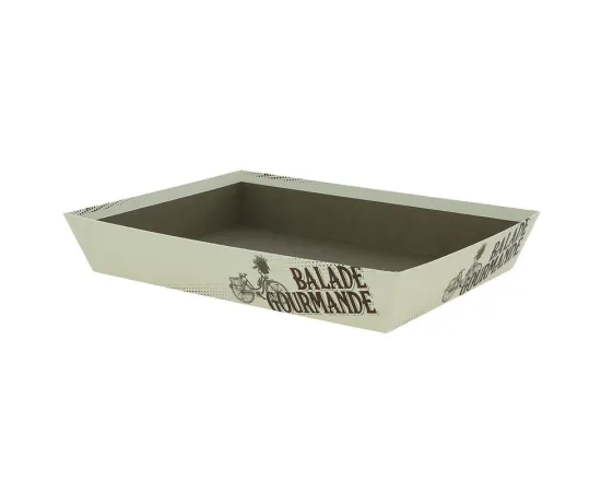 etal-shops.com - Corbeille carton rectangle Balade Gourmande 36x27