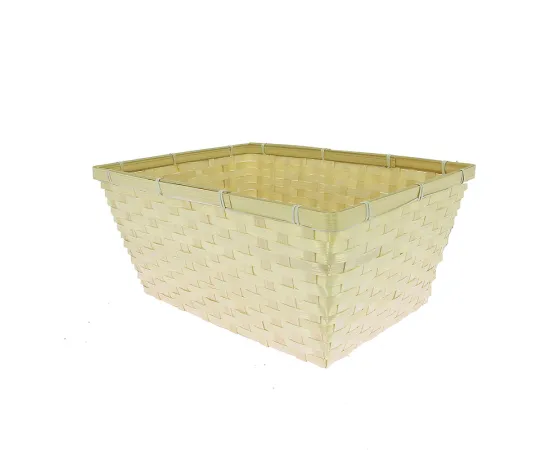 etal-shops.com - Corbeille rectangle bambou 40x30