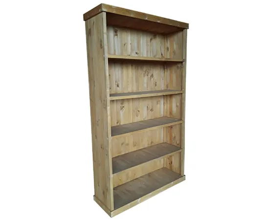 etal-shops.com - Meuble Présentoir pin 4 étagères Madera, Couleur: MIEL