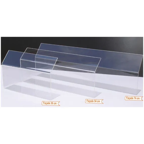 etal-shops.com - Protection plexiglass épaisseur 4 mm F.74 X P.10 X HT 20